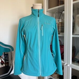 Columbia Women's Turquoise Light Weight Jacket, Sport Define Jacket Size XS
